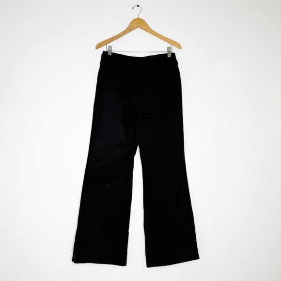 Maeve by Anthropologie Wide-Leg High Rise Pants – Black – Size 10 - Picture 3 of 8